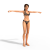 Sexy Girl-角色人体-女人-VR/AR模型-3D城