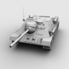 SU-85 坦克歼击车-汽车-军事汽车-VR/AR模型-3D城
