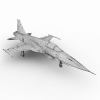 战斗机-飞机-军事飞机-VR/AR模型-3D城