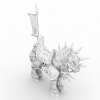 warcraft3 Geoset-角色人体-角色-VR/AR模型-3D城