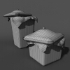 竹篓-文体生活-艺术品-VR/AR模型-3D城