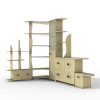 Rack-家居-柜子-VR/AR模型-3D城