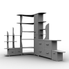 Rack-家居-柜子-VR/AR模型-3D城