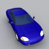 跑车-汽车-家用汽车-VR/AR模型-3D城