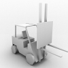 小型叉车-汽车-其它-VR/AR模型-3D城