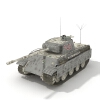 豹式坦克-汽车-军事汽车-VR/AR模型-3D城