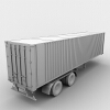 集装箱车-汽车-重型车-VR/AR模型-3D城