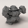 SD敢达-角色人体-角色-VR/AR模型-3D城
