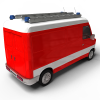 小型消防车-汽车-其它-VR/AR模型-3D城