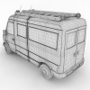 小型消防车-汽车-其它-VR/AR模型-3D城