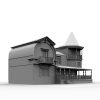 青瓦台-建筑-住宅-VR/AR模型-3D城