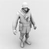 士兵-角色人体-角色-VR/AR模型-3D城