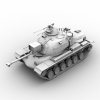 M48坦克-汽车-军事汽车-VR/AR模型-3D城