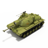 M48坦克-汽车-军事汽车-VR/AR模型-3D城