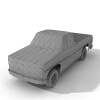 小货车-汽车-重型车-VR/AR模型-3D城