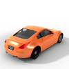 日产350z NISSAN 350Z 轿车-汽车-家用汽车-VR/AR模型-3D城