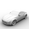 日产350z NISSAN 350Z 轿车-汽车-家用汽车-VR/AR模型-3D城
