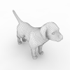 狗-动植物-哺乳动物-VR/AR模型-3D城