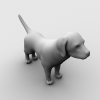 狗-动植物-哺乳动物-VR/AR模型-3D城