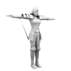 战国无双2美女模型5-角色人体-角色-VR/AR模型-3D城