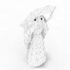神话OL角色-角色人体-角色-VR/AR模型-3D城
