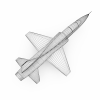 T 38教练机-科技-航天卫星-VR/AR模型-3D城