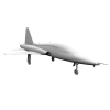 T 38教练机-科技-航天卫星-VR/AR模型-3D城