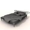 日常用品-家居-床-VR/AR模型-3D城