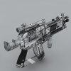 枪-VR/AR模型-3D城