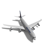 Airbus A340-300 Air France-飞机-客机-VR/AR模型-3D城