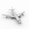 Airbus A340-300 Air France-飞机-客机-VR/AR模型-3D城