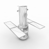 哈勃空间望远镜-科技-航天卫星-VR/AR模型-3D城