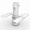 哈勃空间望远镜-科技-航天卫星-VR/AR模型-3D城