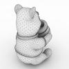 小熊维尼-角色人体-角色-VR/AR模型-3D城