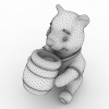 小熊维尼-角色人体-角色-VR/AR模型-3D城