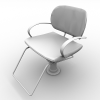 Steel Chair-家居-桌椅-VR/AR模型-3D城