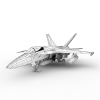 飞机-飞机-军事飞机-VR/AR模型-3D城