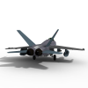 飞机-飞机-军事飞机-VR/AR模型-3D城