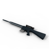 AR-10T AMT机枪火器-VR/AR模型-3D城