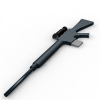 AR-10T AMT机枪火器-VR/AR模型-3D城