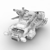 战车-VR/AR模型-3D城