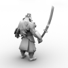 Dota2剑圣-角色人体-角色-VR/AR模型-3D城