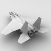 战斗机-飞机-军事飞机-VR/AR模型-3D城