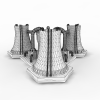 nuclear reactor-建筑-厂房-VR/AR模型-3D城
