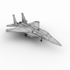 战斗机-飞机-军事飞机-VR/AR模型-3D城