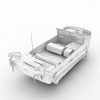 车辆 -汽车-军事汽车-VR/AR模型-3D城