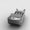 车辆 -汽车-军事汽车-VR/AR模型-3D城