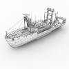 轮船-船舶-轮船-VR/AR模型-3D城