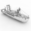 轮船-船舶-轮船-VR/AR模型-3D城