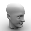 人头模型-角色人体-医学解剖-VR/AR模型-3D城